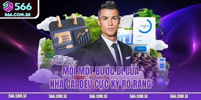 Mỗi một bước đi của nhà cái đều cực kỳ rõ ràng